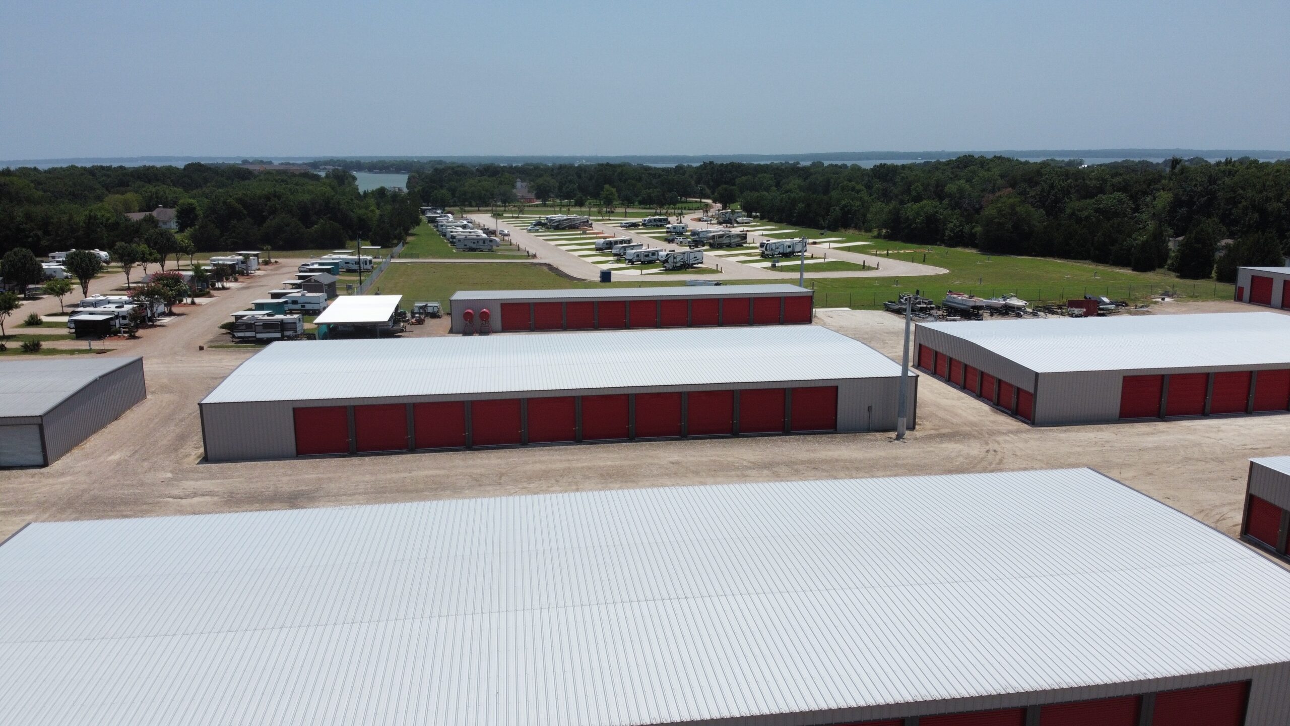 Wider View Of RV & Boat Storage